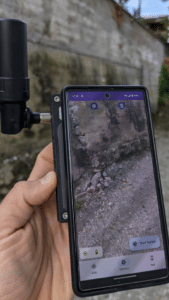 REDcatch Smarpthone RTK integrated battery Bluetooth