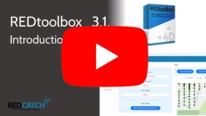 How does REDtoolbox with drone works and what is it good for