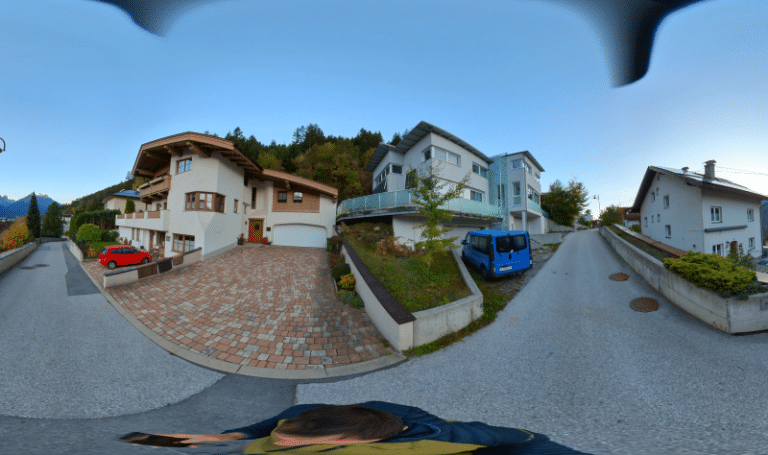 road mapping using 360 degree RTK camera